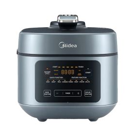 Midea 8-in-1 Electric Pressure Cooker with Dual Pots, Multi-Functional Programmable Slow Cooker, Rice Cooker, Steamer, Sauté Pan and More, 5 Quar