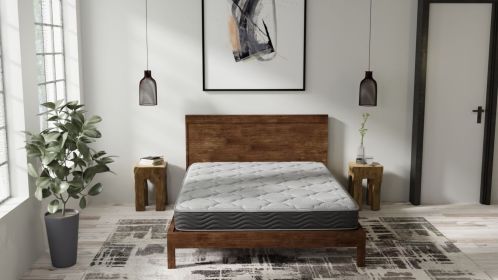 Hybrid 8 Inch Firm Twin Mattress with Pocketed Coils