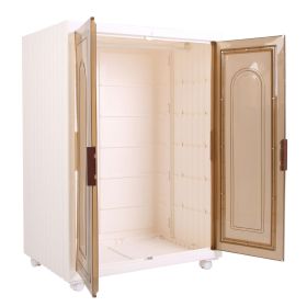 1-Cube Cell Small Wardrobe Closet Kids Wardrobe Clear Wardrobe Closet for Hanging Clothes Stackable Storage Cabinet with Magnetic Design for Livi