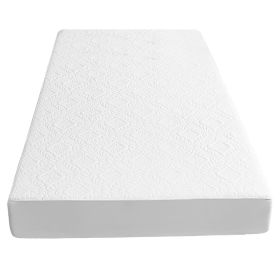 King Size Waterproof Mattress Protector Breathable Soft Cotton Mattress Pad Cover With Elastic Deep Pocket Up To 11in Noiseless Machine Washable (size: King Size)